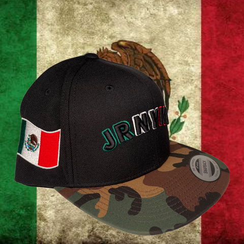 Mexico on Black/Camo