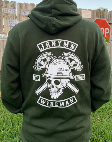 Skull Wireman - Pullover Hoodie