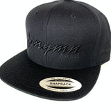 black-black-script-jrnymn-cap